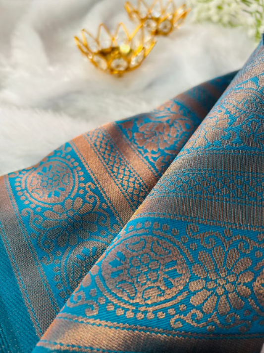 Azure - Soft Silk saree